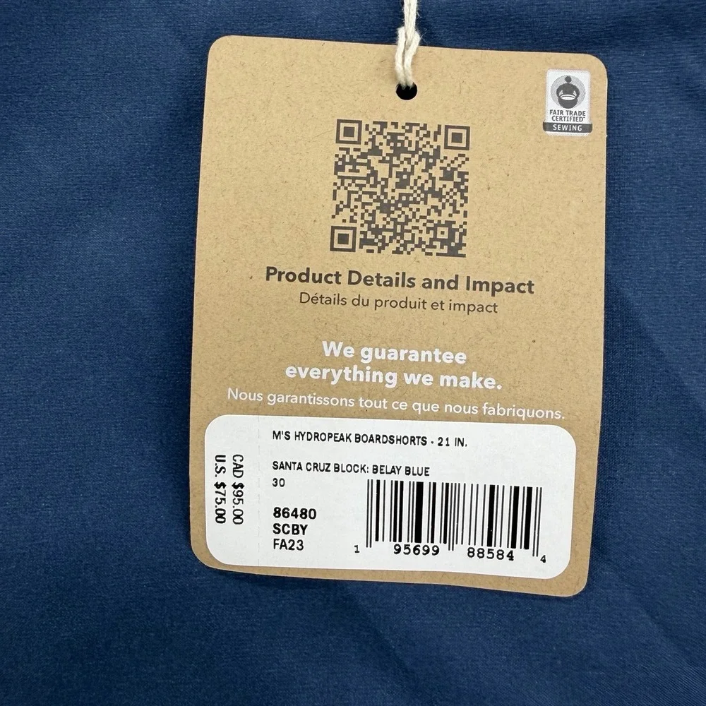 Patagonia hydropeak boardshorts